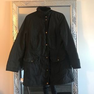 Barbour Navy Wax Coat